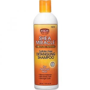 African Pride Shea Miracle Sulphate Free Detangling Shampoo 355ml