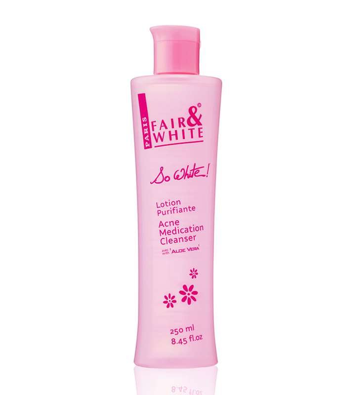 Fair and White Acne Medication Cleanser 250ml compressed 1