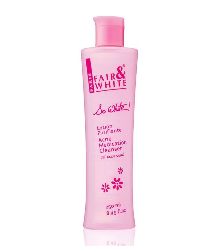 Fair and White Acne Medication Cleanser 250ml compressed Fair and White Acne Medication Cleanser 250ml compressed