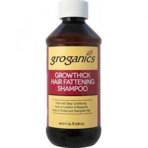Groganics Growthick Hair Fattening Shmp 8oz  25020 compressed