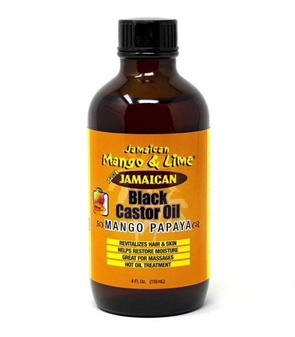 JML Black Castor Oil Mango Papaya 4oz scaled compressed