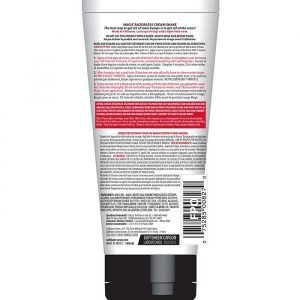 MAGIC CREAM SHAVE with call out RED BACK compressed