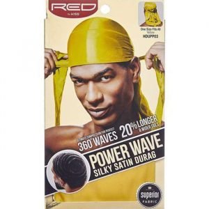 Red By Kiss 360 Power Wave Satin Durag   Yellow 600x600 compressed