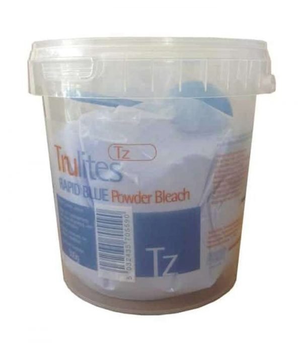 Trulites Rapid Blue Powder Bleach 500g 2 1 compressed