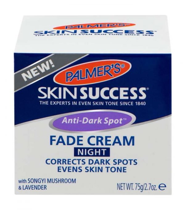 anti dark spot fade cream night compressed