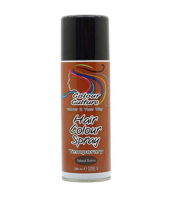 colour culture hair colour spray natural brown 200ml sitaracosmetics.com compressed