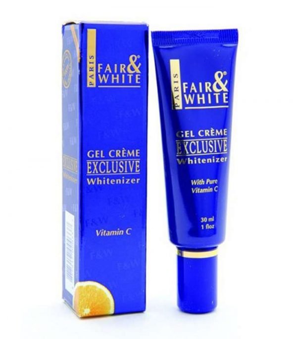 fair and white gel creme exclusive whitenizer vitamin c 30 ml 1 compressed