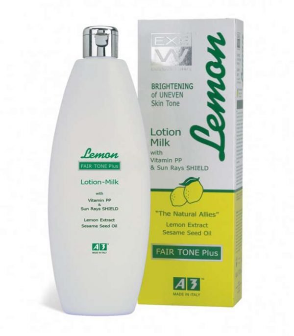 lemon milklotion fair tone plus compressed