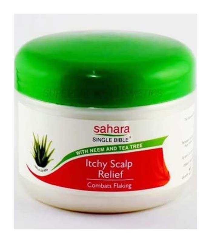 Sahara Itchy Scalp Relief With Neem and Tea Tree Combats Flaking ...