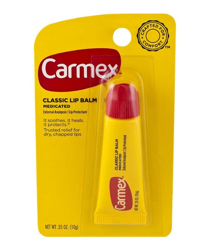 Carmex Original Classic Medicated Lip Balm Tube, 0.35 Ounces - Venus  Cosmetics