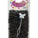 BCHairABeads500BLCK