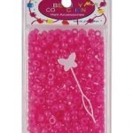 BCHairAccsrsPinkBeads500HPIN