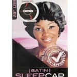 BSsatinSleepCap2191BLA