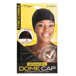 MagicCollection STRETCHABLESpandexBlackDomeCap
