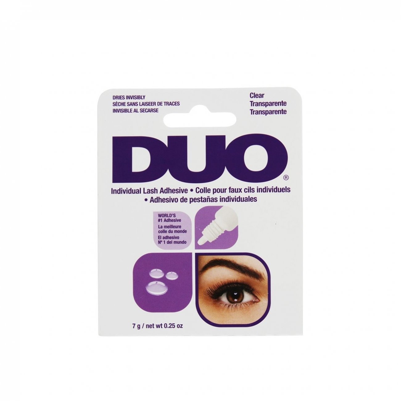 ardell duo individual lash adhesive clear 5g ardell duo individual lash adhesive clear 5g