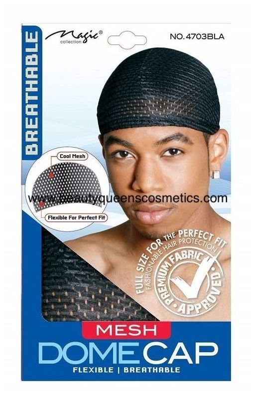 magic collection mesh dome cap