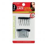 magic spring wig clips 3pcs