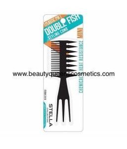 stella collection plastic pik double fish styling comb 2416
