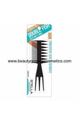 stella collection plastic pik double fish styling comb 2416