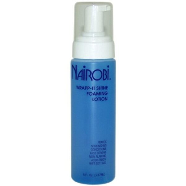 Nairobi Wrapp It Shine Foaming Lotion 8 Ounce