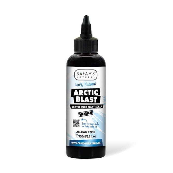 Safahs 100 Natural Arctic Blast Vegan Hair Oil 100ml Safahs 100 Natural Arctic Blast Vegan Hair Oil 100ml