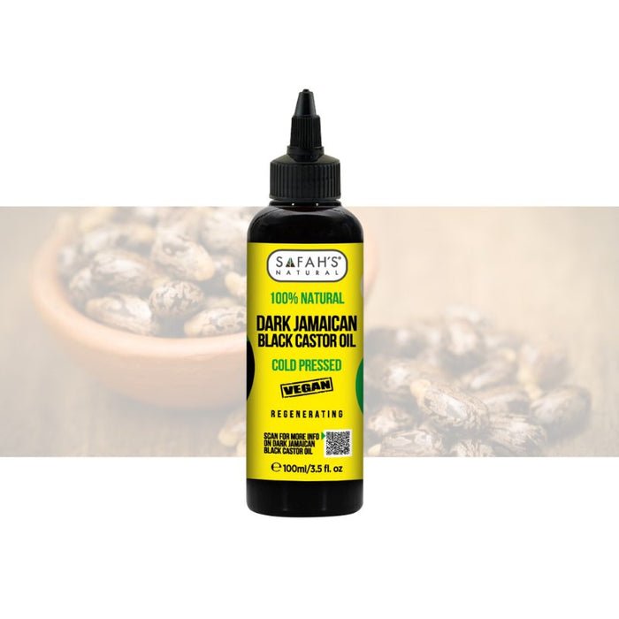 Safahs 100 Natural Dark Jamaican Black Castor Oil Vegan 1 Safahs 100 Natural Dark Jamaican Black Castor Oil Vegan 1
