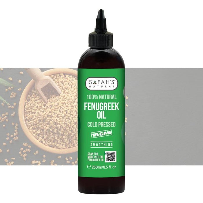 Safahs 100 Natural Fenugreek Vegan Hair Oil 1 Safahs 100 Natural Fenugreek Vegan Hair Oil 1