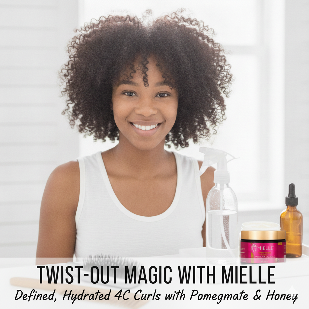 How to do a twist-out on 4C hair step-by-step guide for defined curls and moisture retention